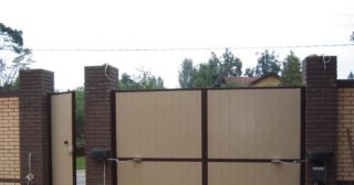 Купить распашные ворота автоматические Кронштадт, цена от 3817 руб.