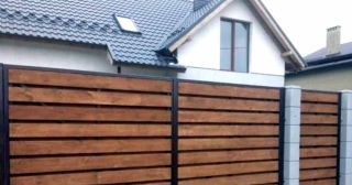 Купить распашные ворота деревянные Кронштадт, цена от 2772 руб.