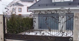 Купить откатные ворота кованые Кронштадт, цена от 2824 руб.