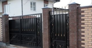 Купить распашные ворота кованные Кронштадт, цена от 4863 руб.