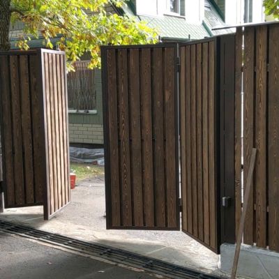 Купите и Закажите Ворота Гармошка: Лучшая Цена от 47737 руб, Установка под Ключ и Доставка в Кронштадте и по Области